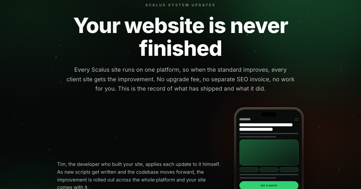 A link preview showing a real screenshot of the page being shared